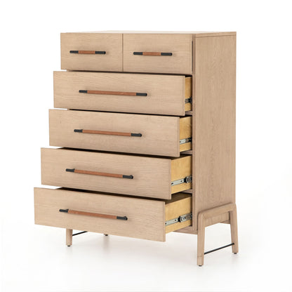 Magnolia Tall 6-Drawer Dresser (36.5")