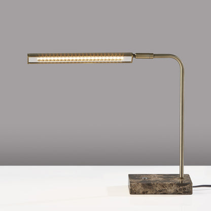 Marble Task Led Desk Lamp