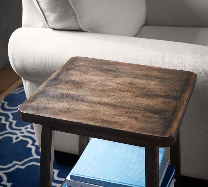 Mateo Rectangular End Table (17")