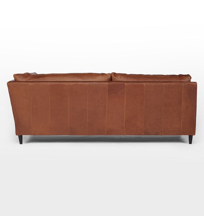 Hastings Sectional Arm Chair Leather Sofa