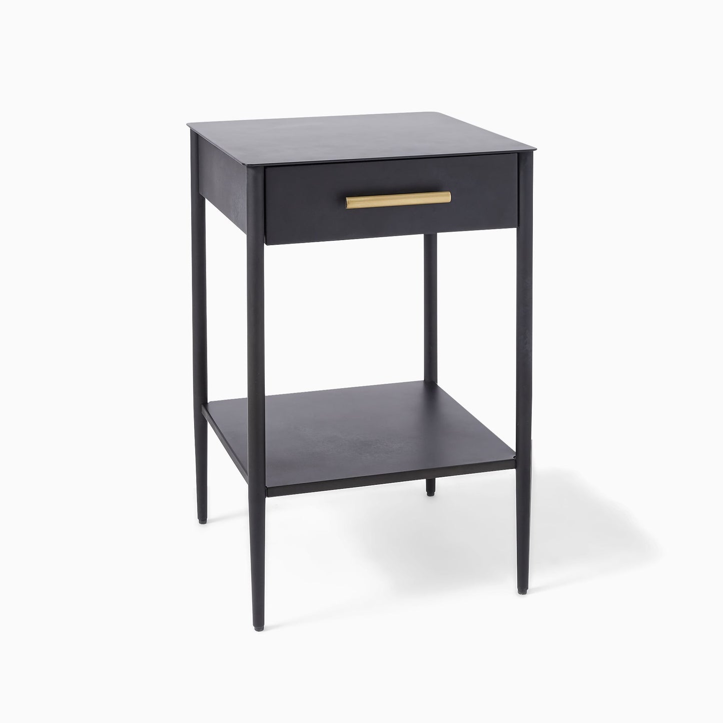 Metalwork Nightstand (16")