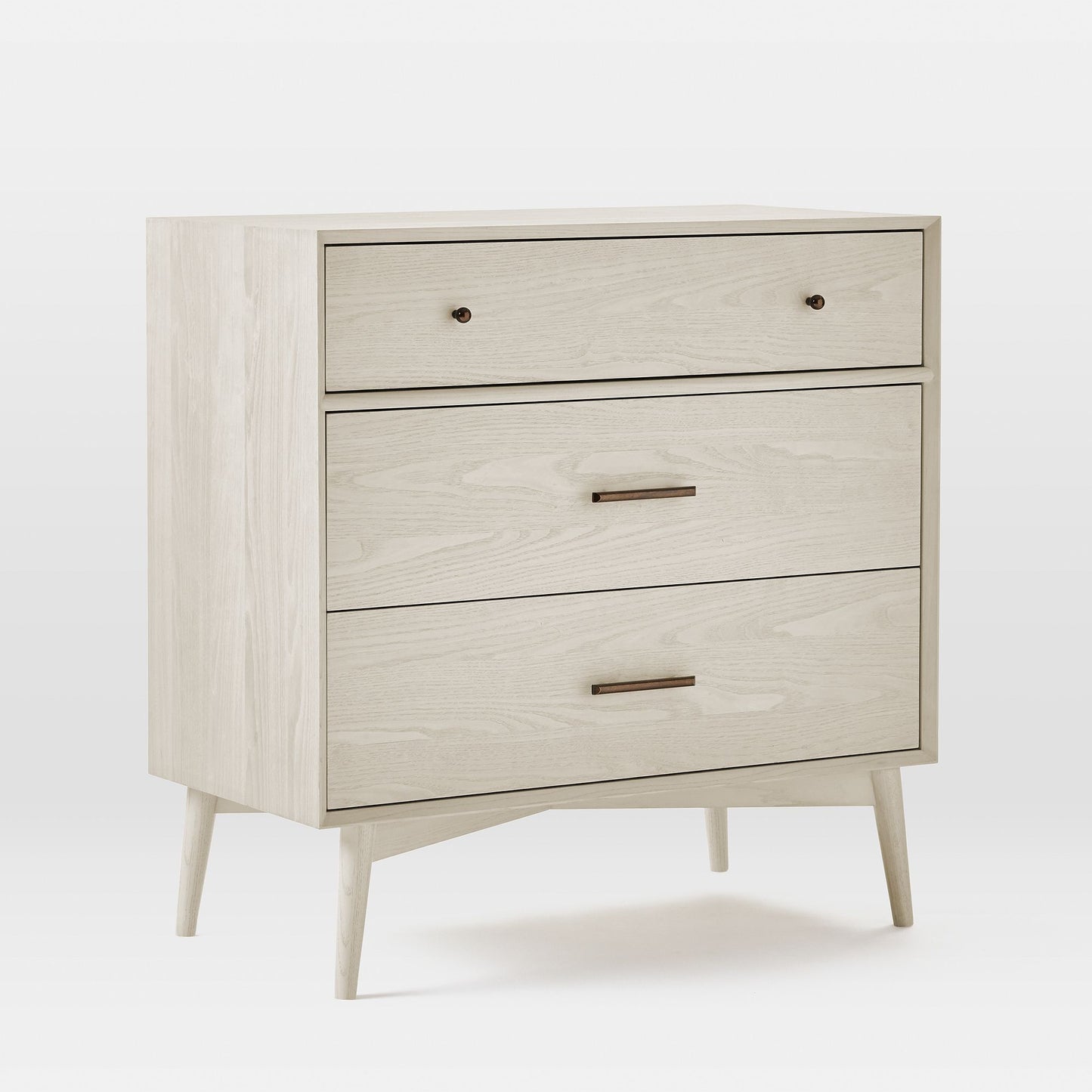 Mid-Century 3-Drawer Dresser (36")