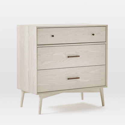 Mid-Century 3-Drawer Dresser (36")