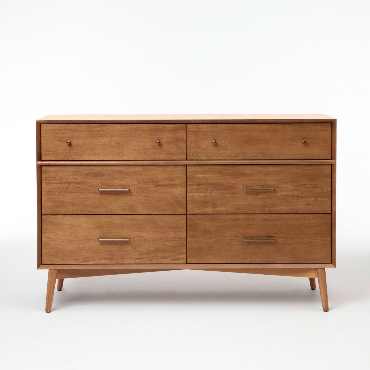 Mid-Century 6-Drawer Dresser (56")