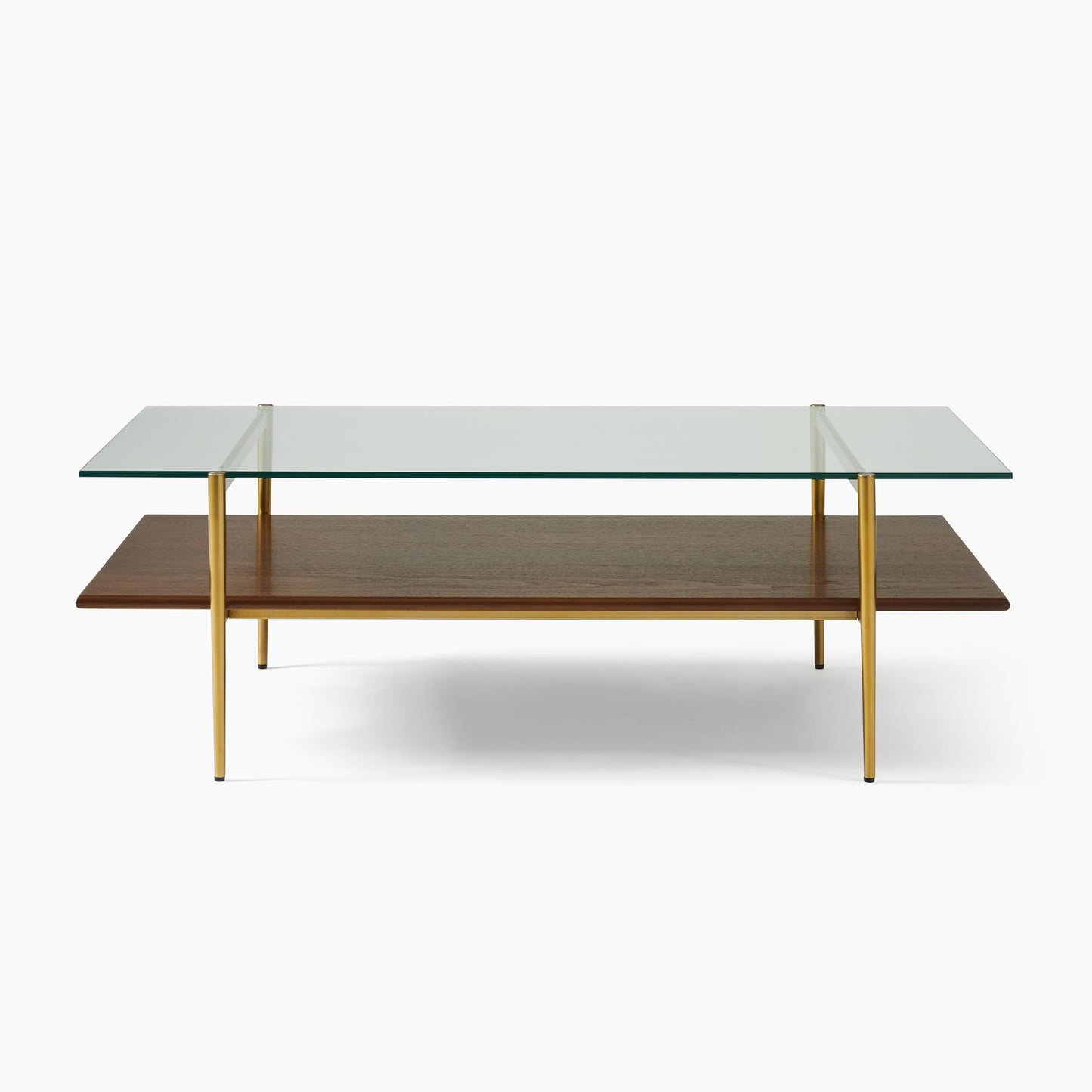 Mid-Century Art Display Coffee Table (46"–52")