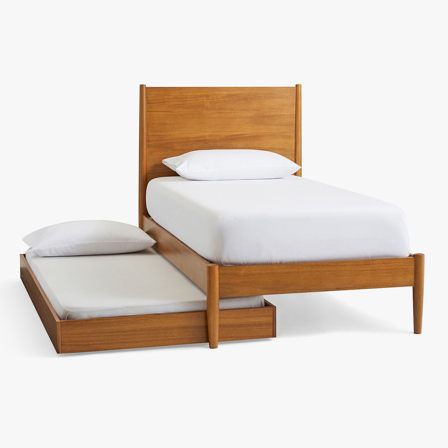 Mid-Century Bed & Trundle