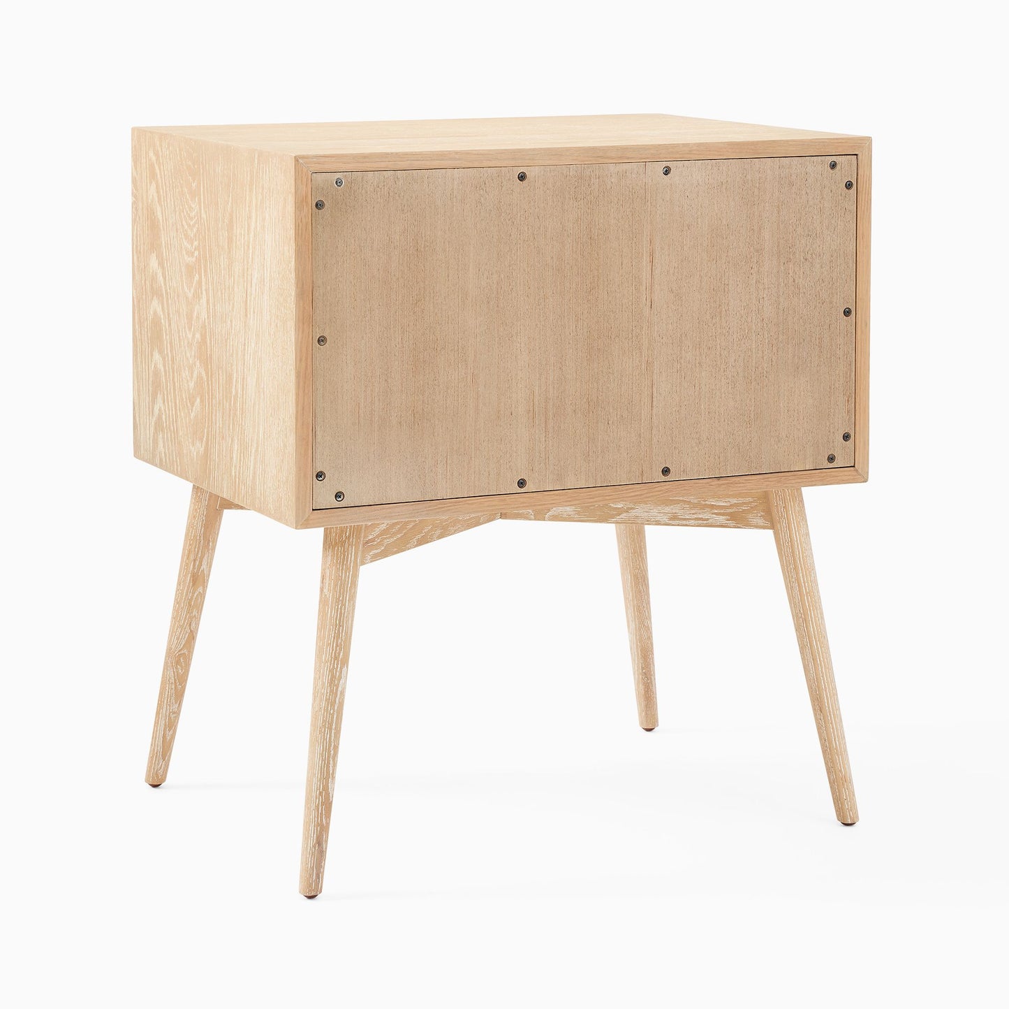 Mid-Century Closed Nightstand (18"–25")