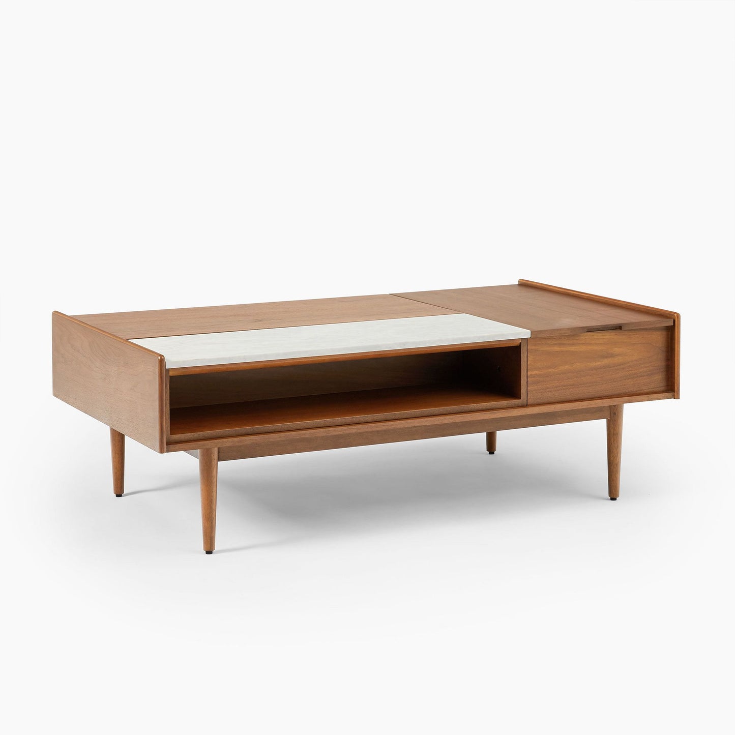 Mid-Century Pop-Up Coffee Table (48"–60")