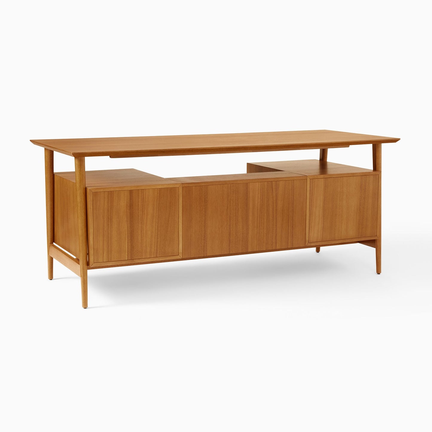 Mid-Century Executive Desk (74")