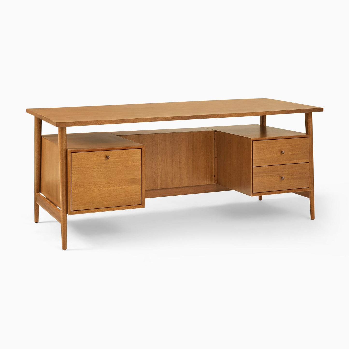 Mid-Century Executive Desk (74")