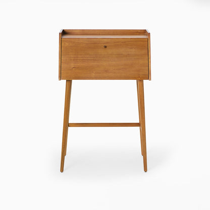 Mid-Century Mini Secretary Desk (28")