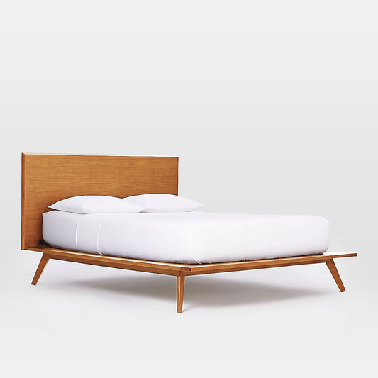 Mid-Century Platform Bed – Acorn