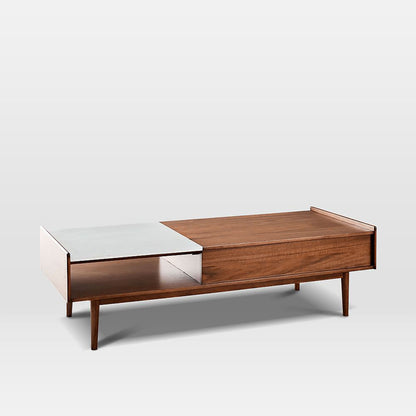 Mid-Century Pop-Up Coffee Table (48"–60")