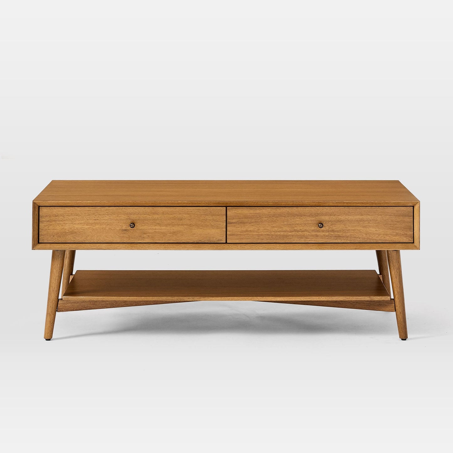 Mid-Century Storage Coffee Table (47.5")