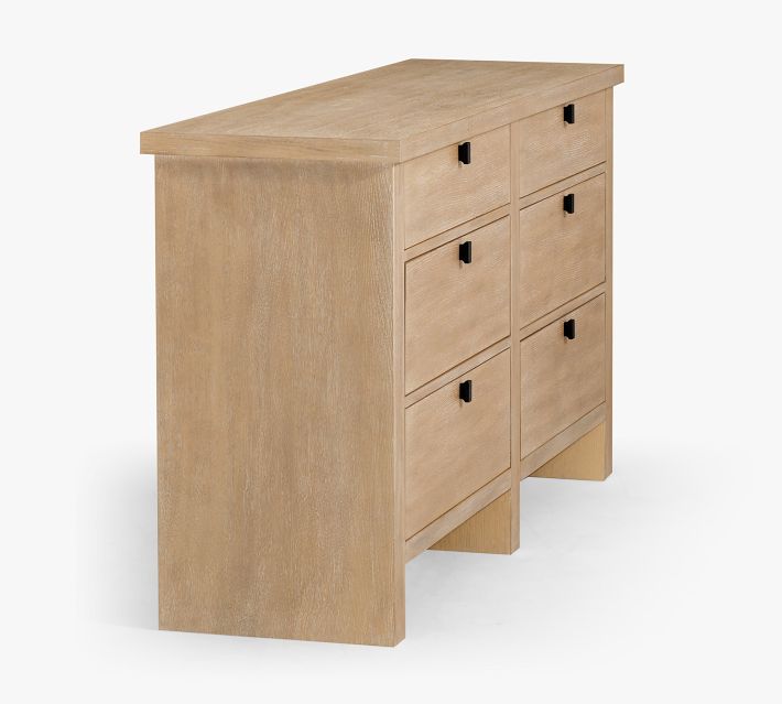 Modern Farmhouse 6-Drawer Dresser (64")