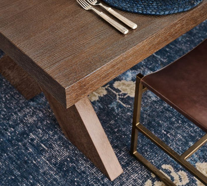 Modern Farmhouse Extending Dining Table (94"-112")