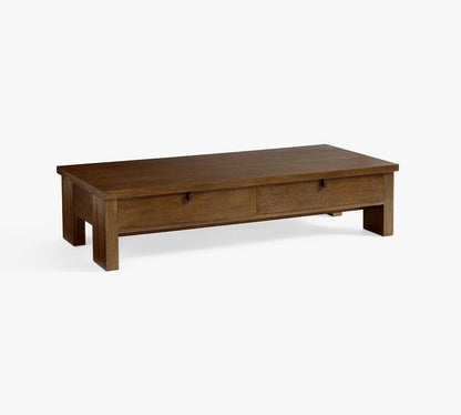 Modern Farmhouse Rectangular Coffee Table (64")