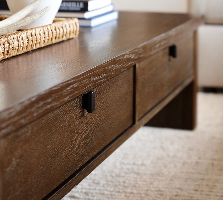 Modern Farmhouse Rectangular Coffee Table (64")