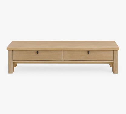 Modern Farmhouse Rectangular Coffee Table (64")