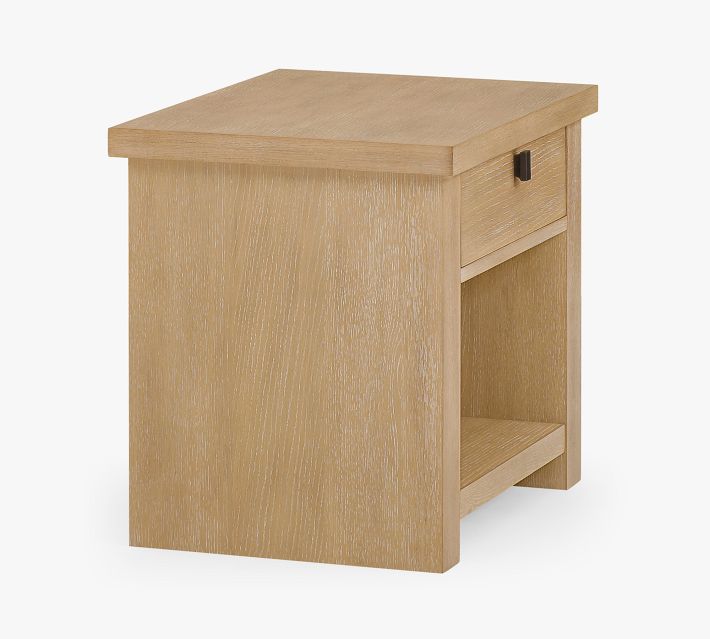 Modern Farmhouse Square Side Table (25")