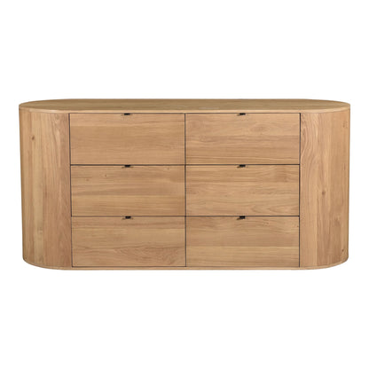 Modern Round Dresser (66")