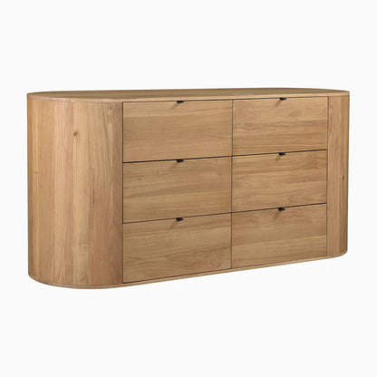 Modern Round Dresser (66")