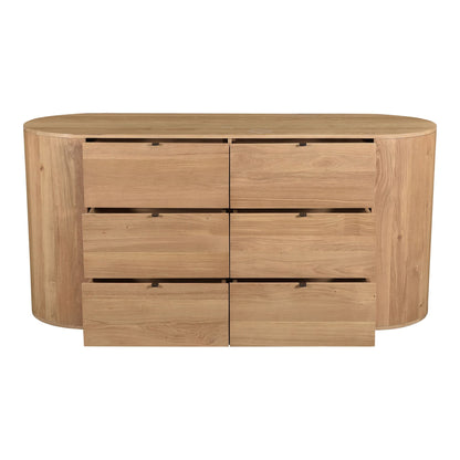 Modern Round Dresser (66")