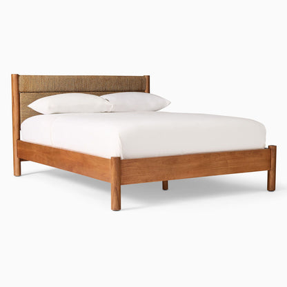 Mylos Woven & Wood Bed