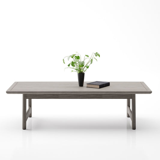 Nailah Outdoor Rectangle Coffee Table (55.1")