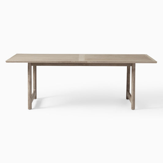 Nailah Outdoor Rectangle Dining Table (86.8")