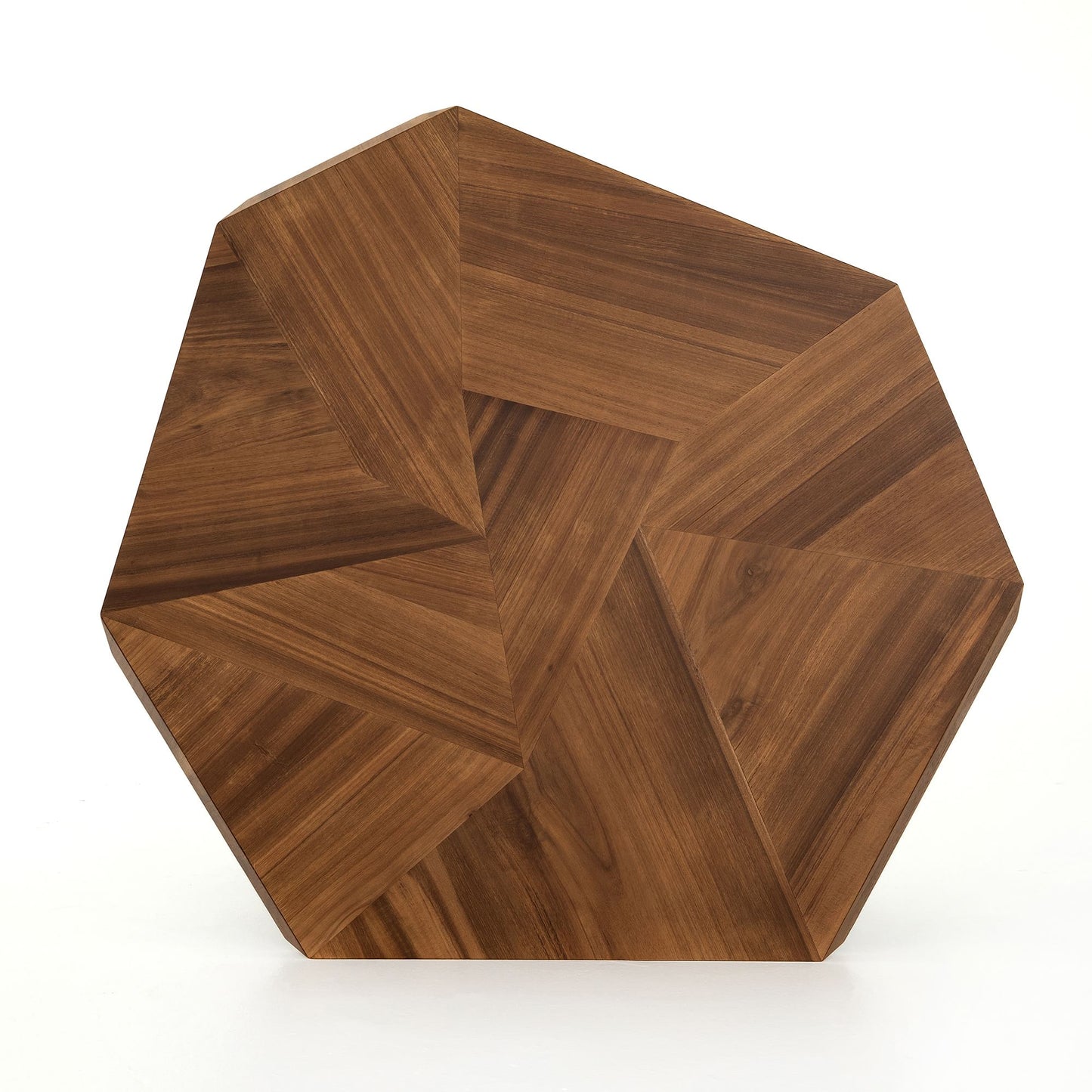 Natural Geometric Coffee Table