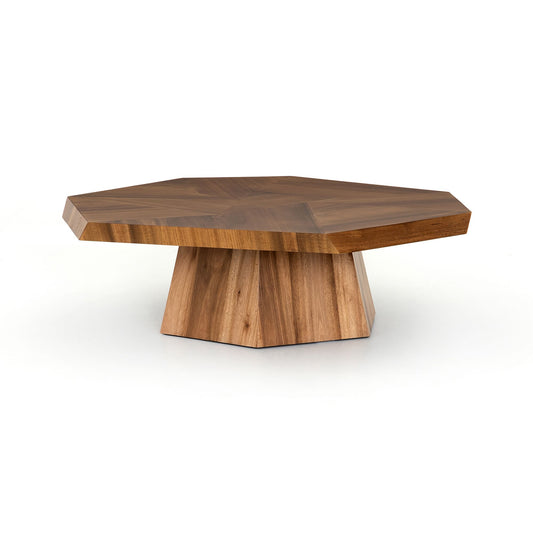 Natural Geometric Coffee Table