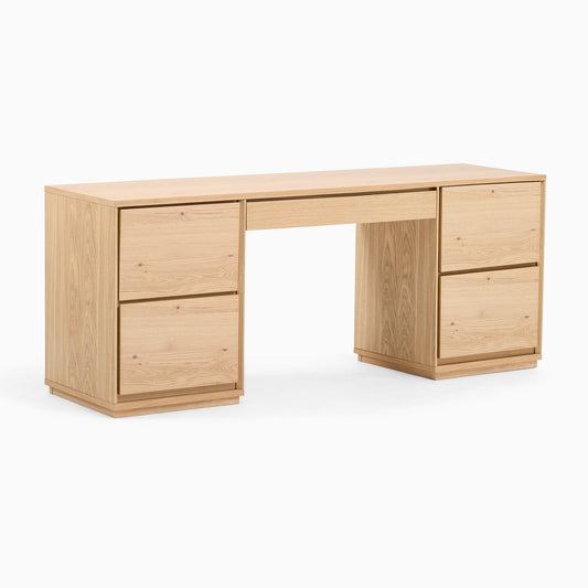 Norre 3-Piece Modular Desk W/ Drawers (75")