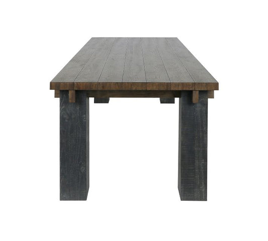 Omar Rectangular Reclaimed Wood Dining Table (90")