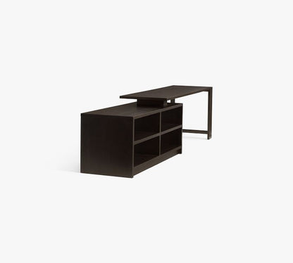 Pacific L-Shape Rotating Desk (78")