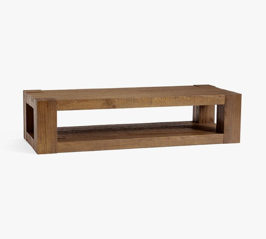 Palisades Rectangular Reclaimed Wood Coffee Table (66")