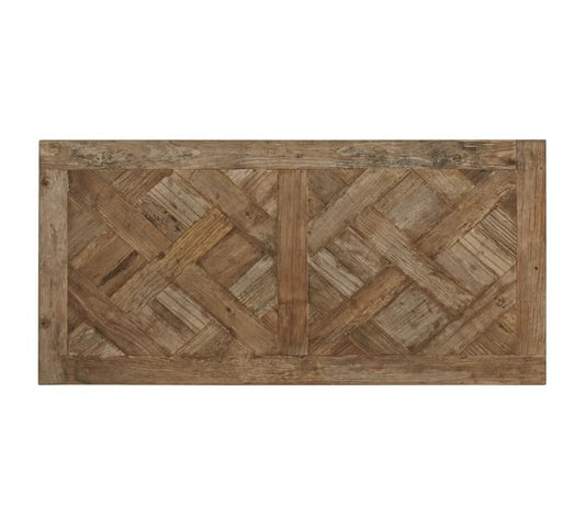 Parquet Rectangular Reclaimed Wood Coffee Table (54")