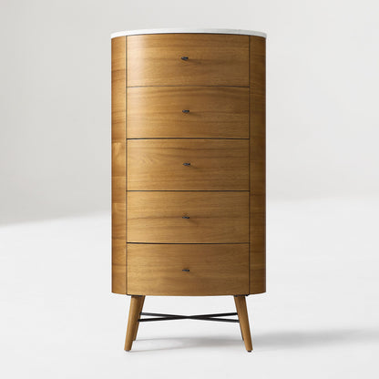 Penelope Narrow 5-Drawer Dresser (26")