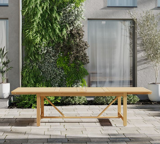 Pimenta Eucalyptus Rectangular Outdoor Dining Table