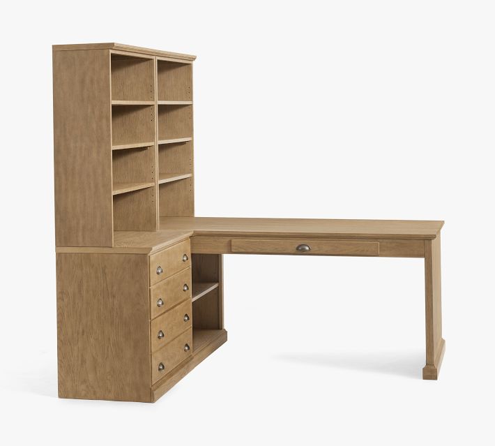 Printer's Medium Peninsula Desk Suite (104")