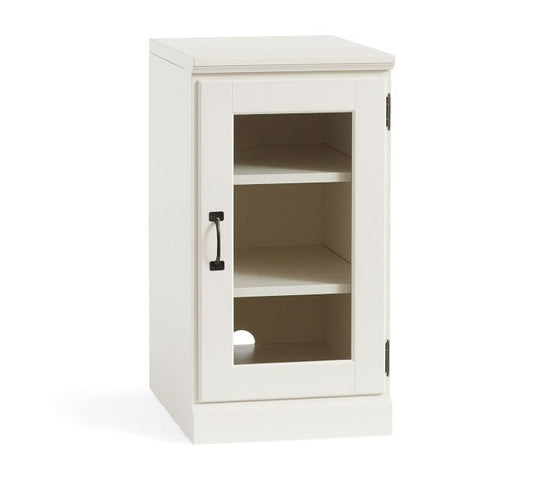 Printer's Single Glass Door Cabinet (16")