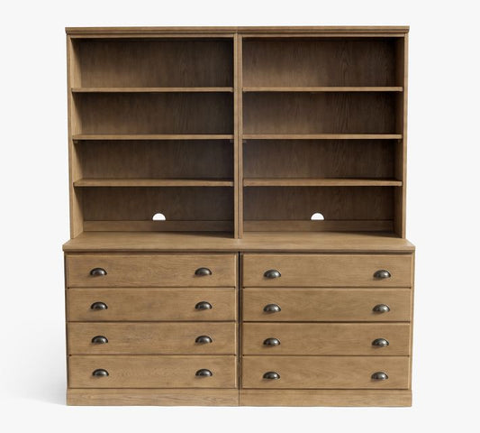 Printers Storage Bookcase Suite (18")