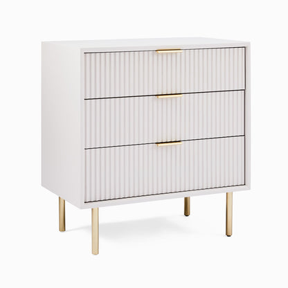 Quinn Closed 3-Drawer Nightstand (28")