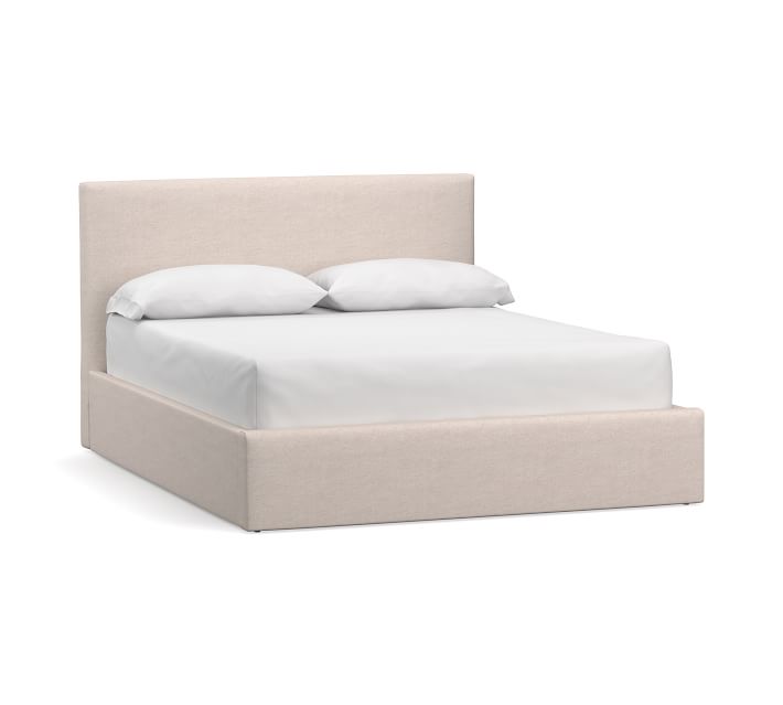 Raleigh Square Upholstered Platform Bed