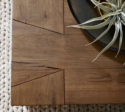 Raymond Rectangular Reclaimed Wood Coffee Table (60")