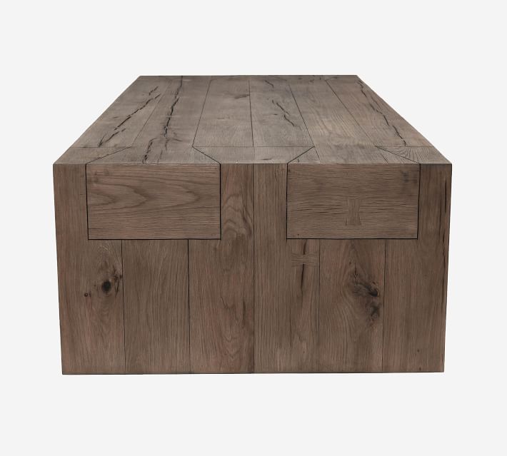 Raymond Rectangular Reclaimed Wood Coffee Table (60")