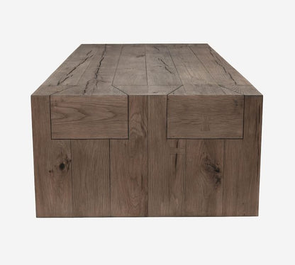 Raymond Rectangular Reclaimed Wood Coffee Table (60")