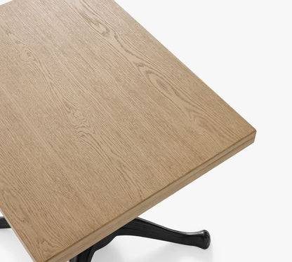 Rectangle Pedestal Dining Table (32")