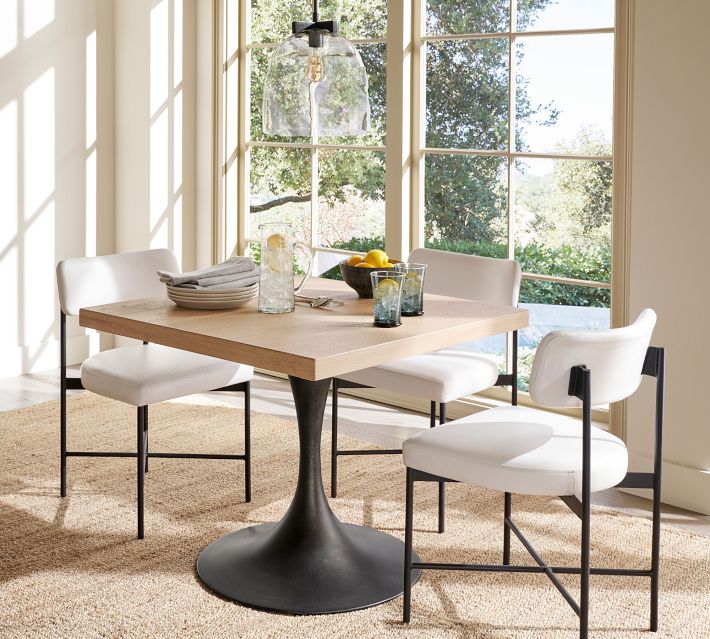 Rectangle Pedestal Dining Table (32")