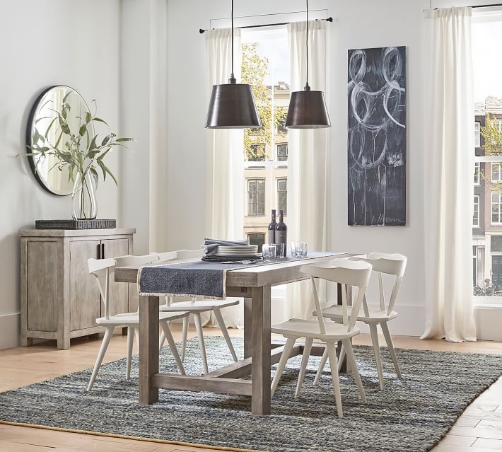 Reed Extending Dining Table (73"-115")